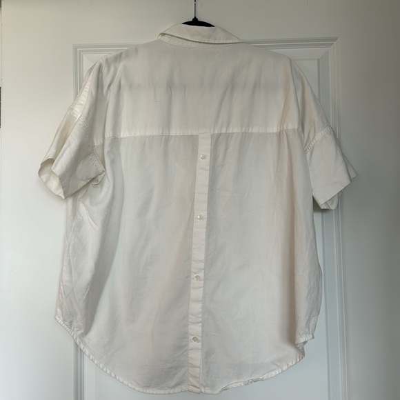 ✖️sold✖️🪻 Madewell Courier Button Back Shirt - Picture 8 of 9